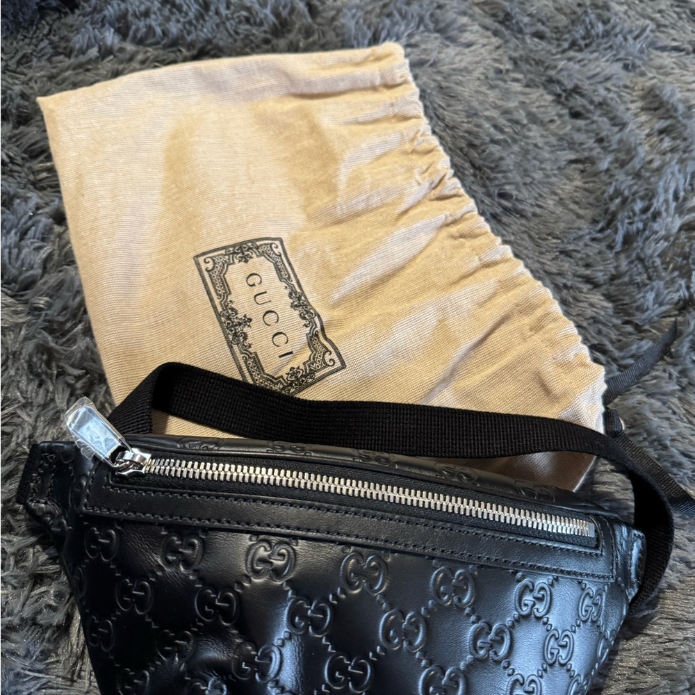 Gucci Black Leather Women's Bag